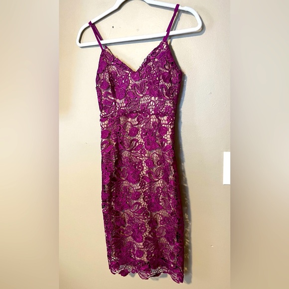 Lulus Back To You Lace Bodycon Dress - Picture 2 of 6